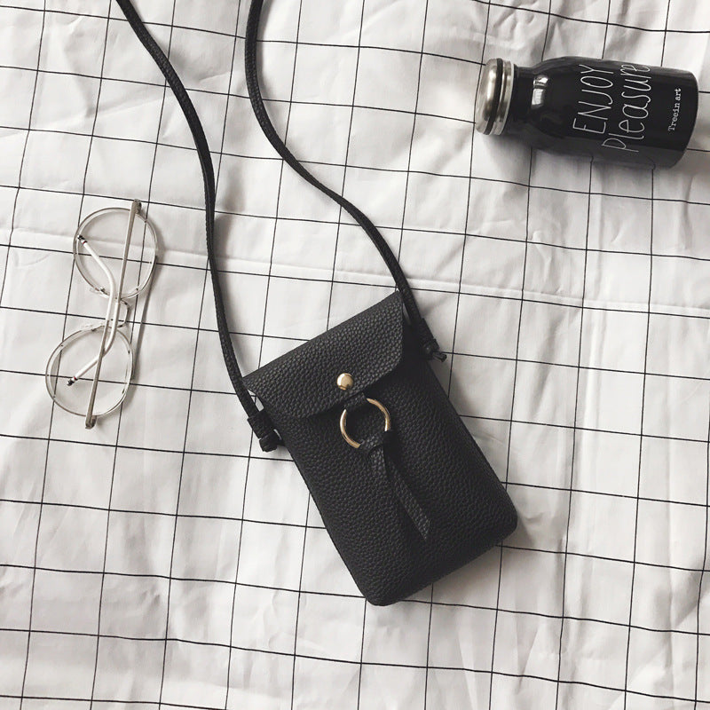 Wholesale PU Shoulder Messenger Phone Bag